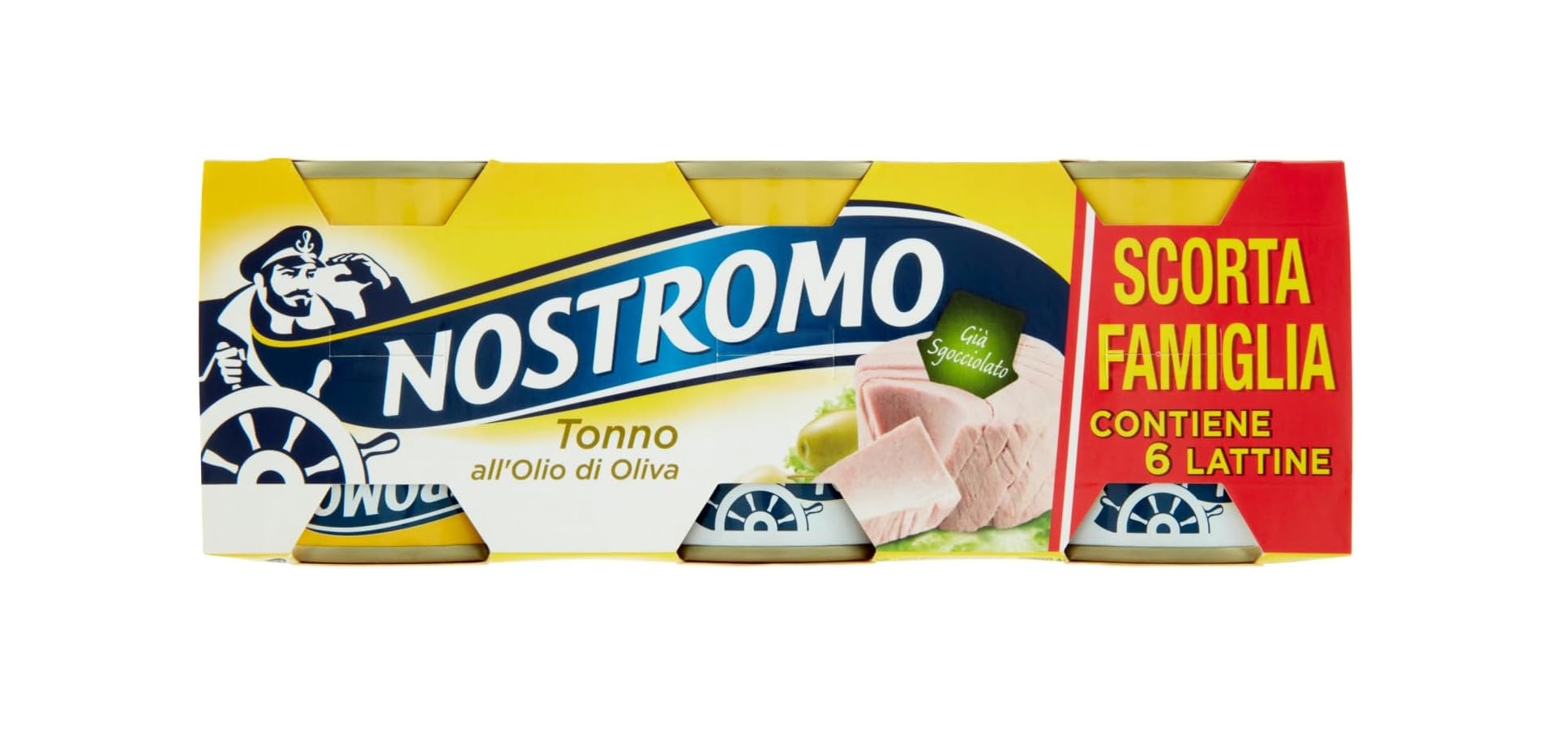 TONNO NOSTROMO O.O.GR.60X6 SCORTA FAMIGLIA