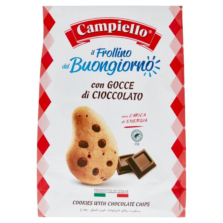 BISC. PANEALBA FROLLINO GOCCE CIOCCOLATO GR.700   