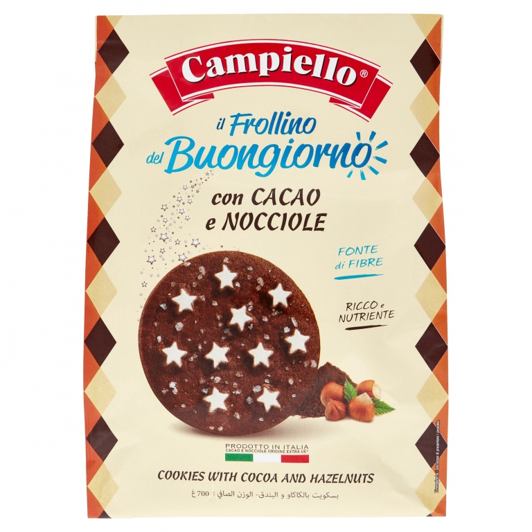 BISC. PANEALBA FROLLINO CACAO E NOCCIOLE GR.700   