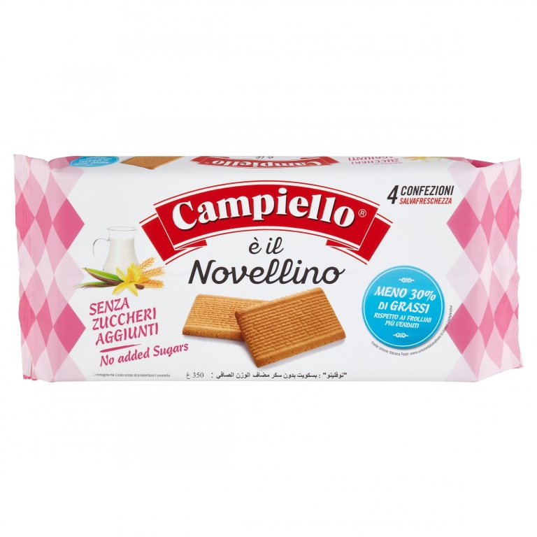 BISC. CAMPIELLO NOVELLINO S/ZUCCHERO GR.350       