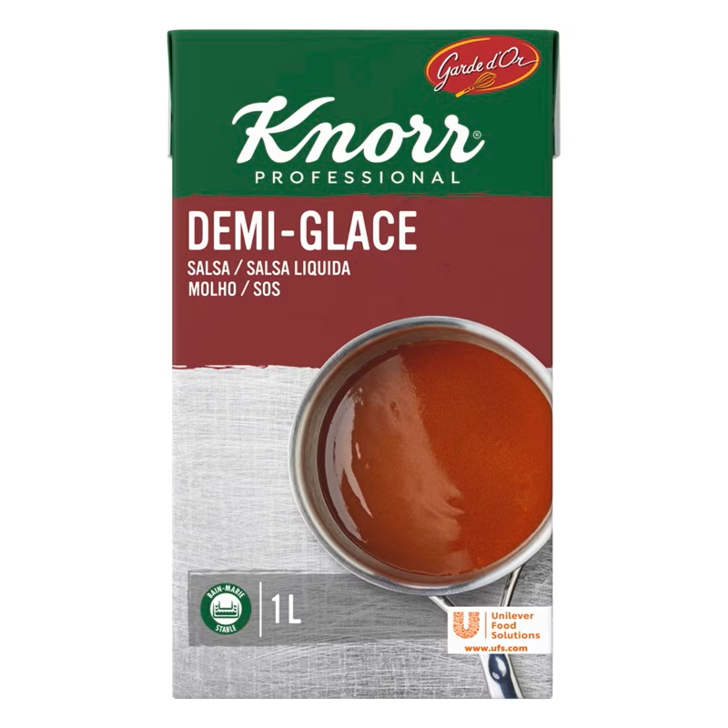 KNORR SALSA DEMI GLACE LIQUIDA LT.1               