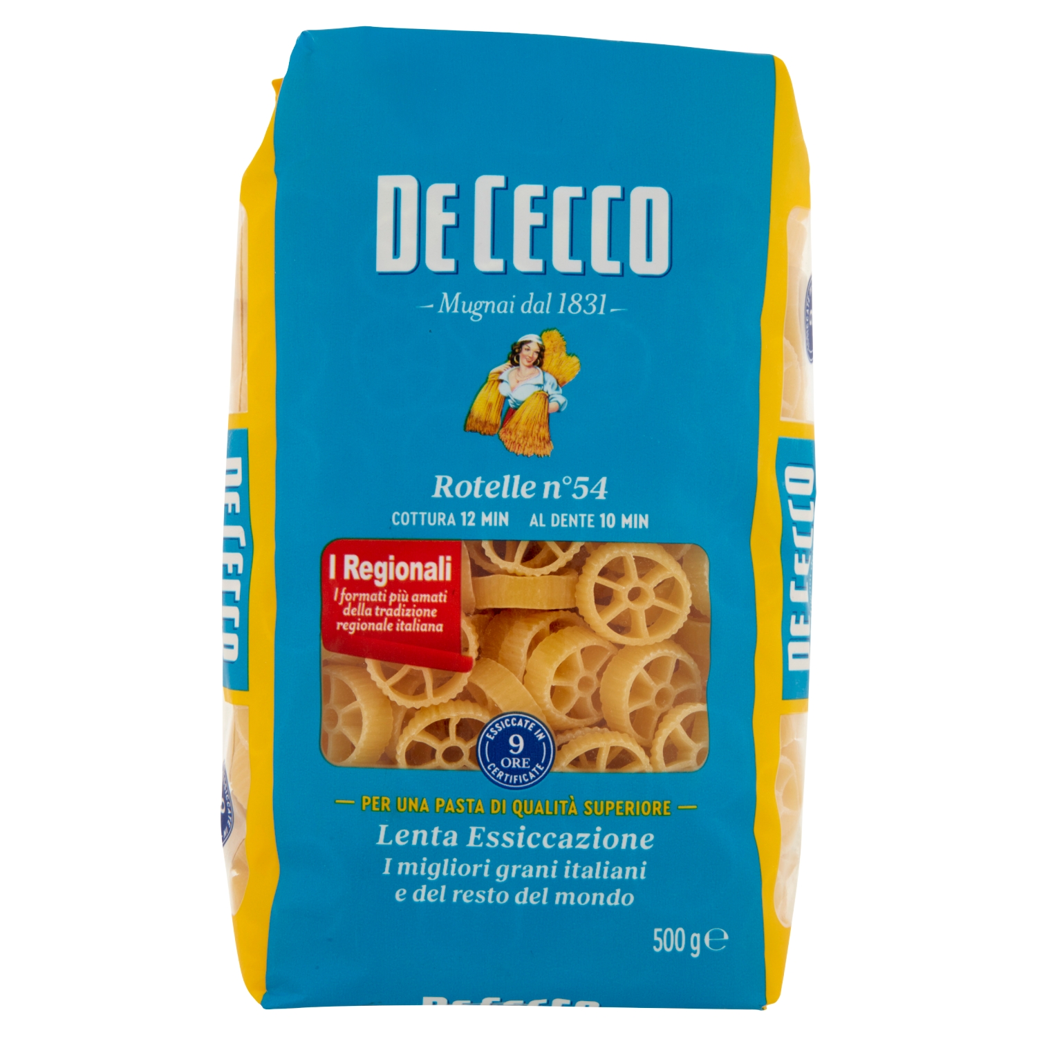 PASTA DE CECCO ROTELLE N.54 GR500                 
