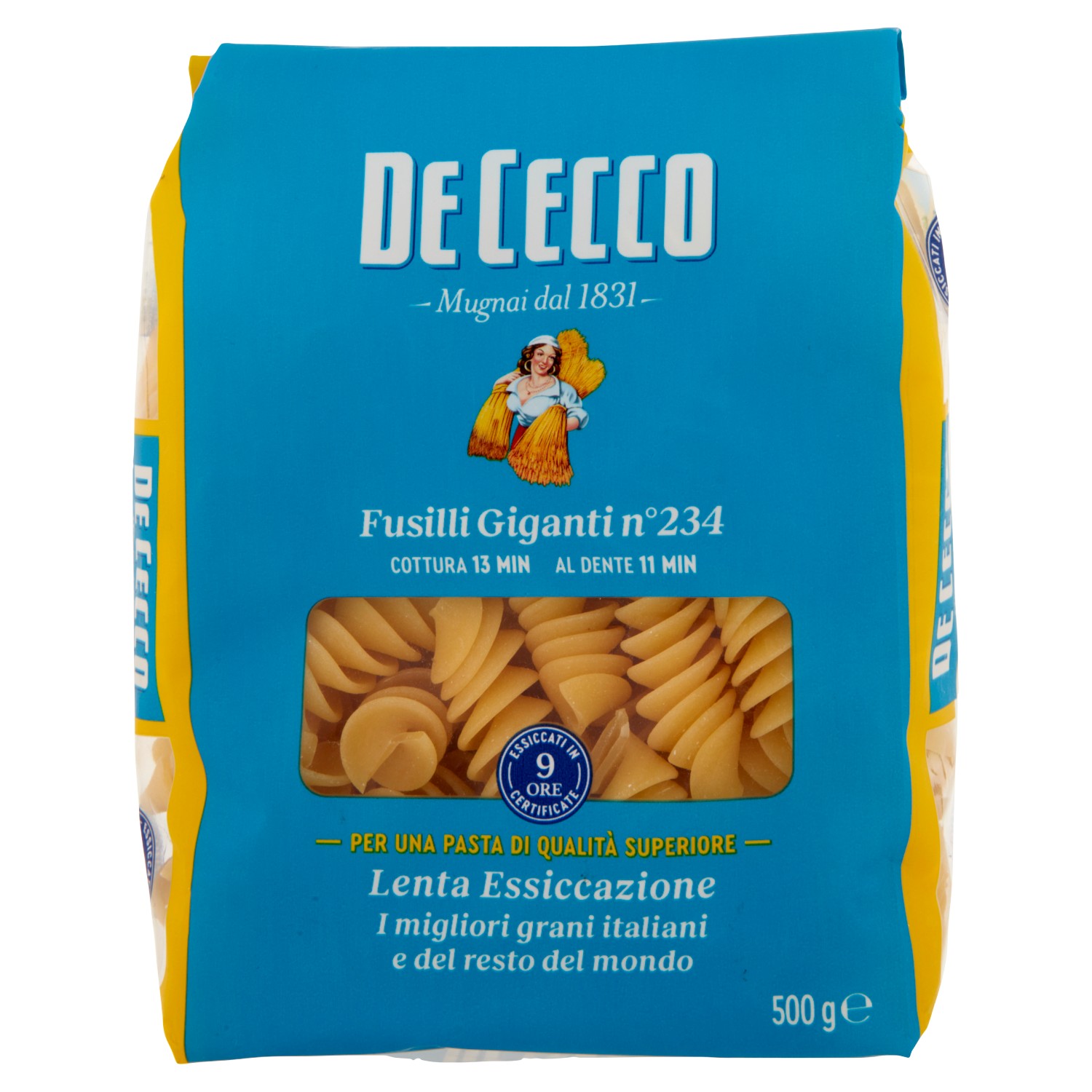 PASTA DE CECCO FUSILLI GIG.N.234 GR500            