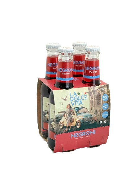APERITIVO LA DOLCE VITA NEGRONI CL.20X4           