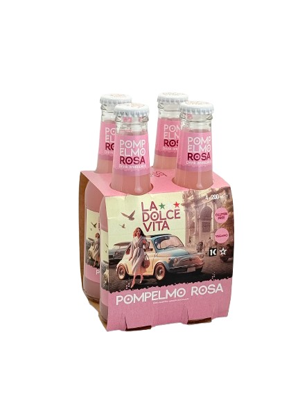 APERITIVO LA DOLCE VITA POMPELMO ROSA CL.20X4     