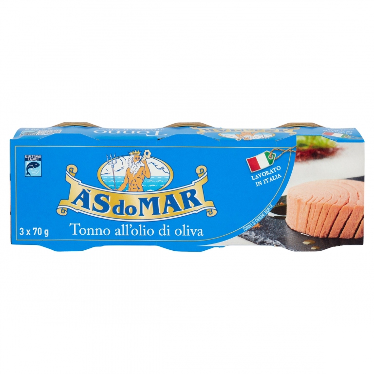TONNO ASDOMAR GR.70X3 STRAPPO O.OLIVA             
