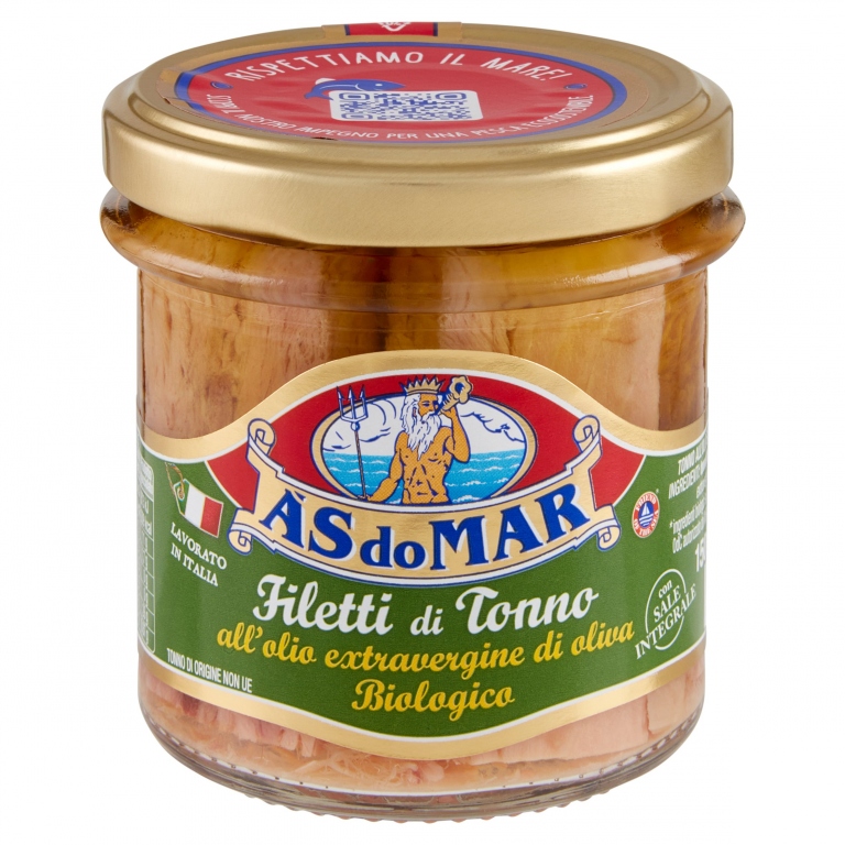 TONNO ASDOMAR FILETTI GR.150 EVO VETRO            