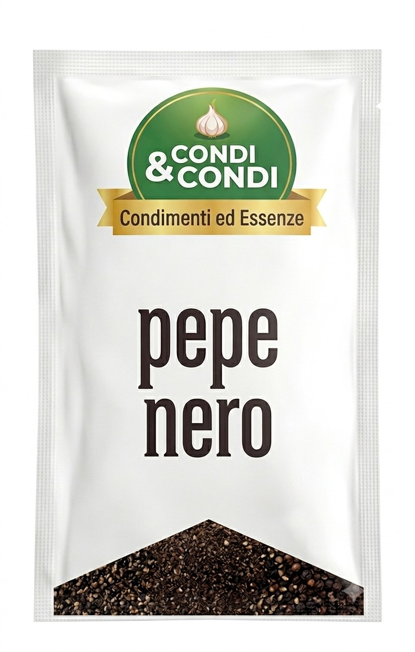 PEPE NERO CONDI&CONDI GR.0,2 X500PZ