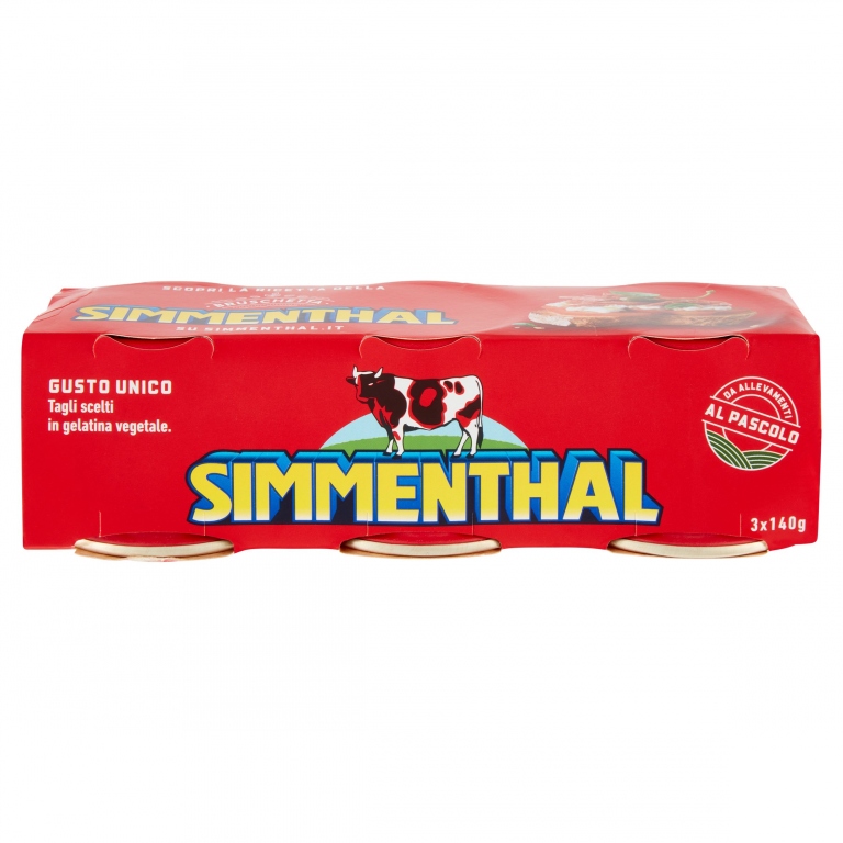 SIMMENTHAL 4 X 140 G