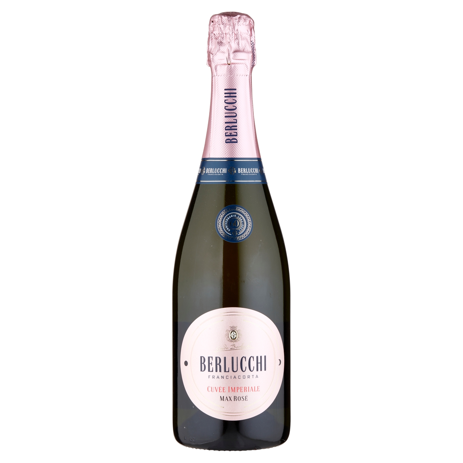 SPUMANTE BERLUCCHI MAX ROSE'CL.75