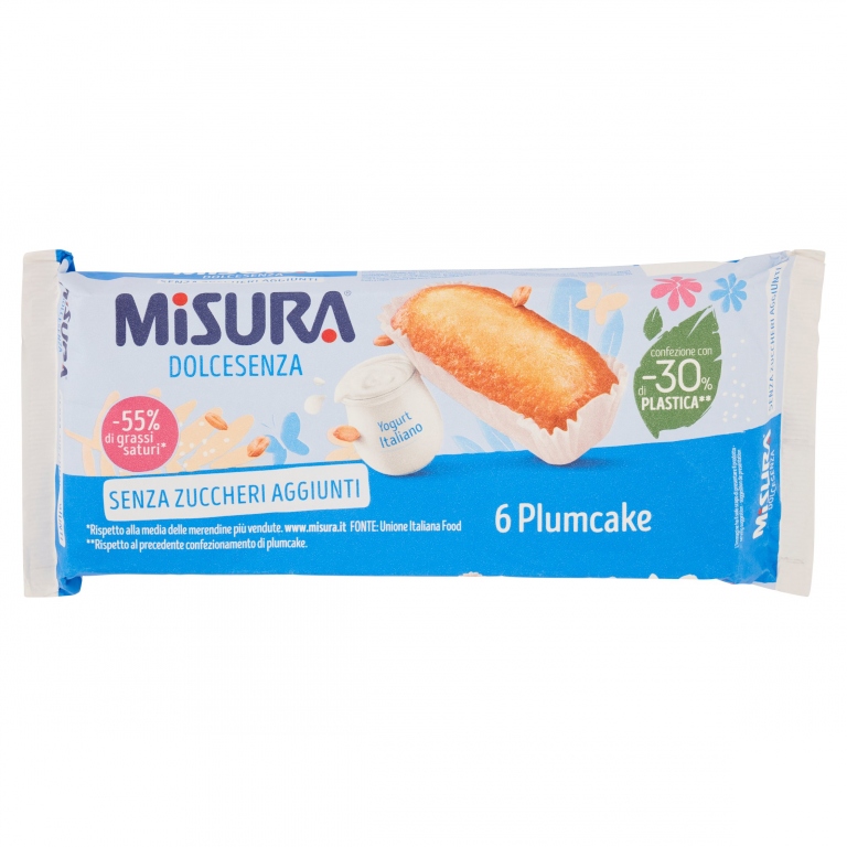 MISURA DOLCESENZA PLUMCAKE 6 X 31,7 G