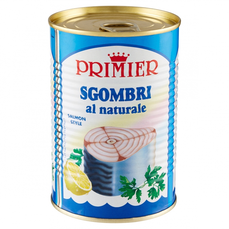 PRIMIER SGOMBRI AL NATURALE 425 G