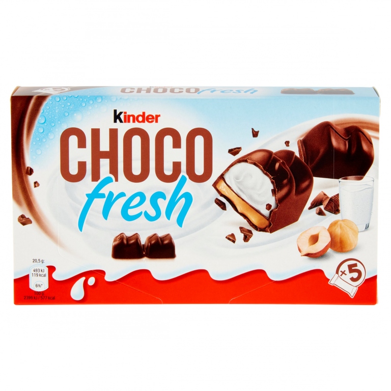 KINDER CHOCO FRESH 5 X 20,5 G