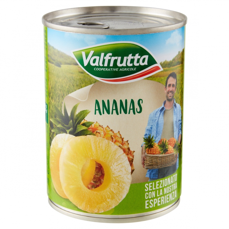 VALFRUTTA ANANAS ALLO SCIROPPO 565 G