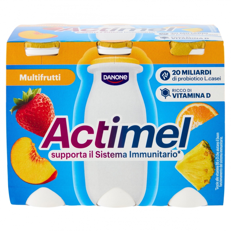 ACTIMEL MULTIFRUTTI 6 X 100 G