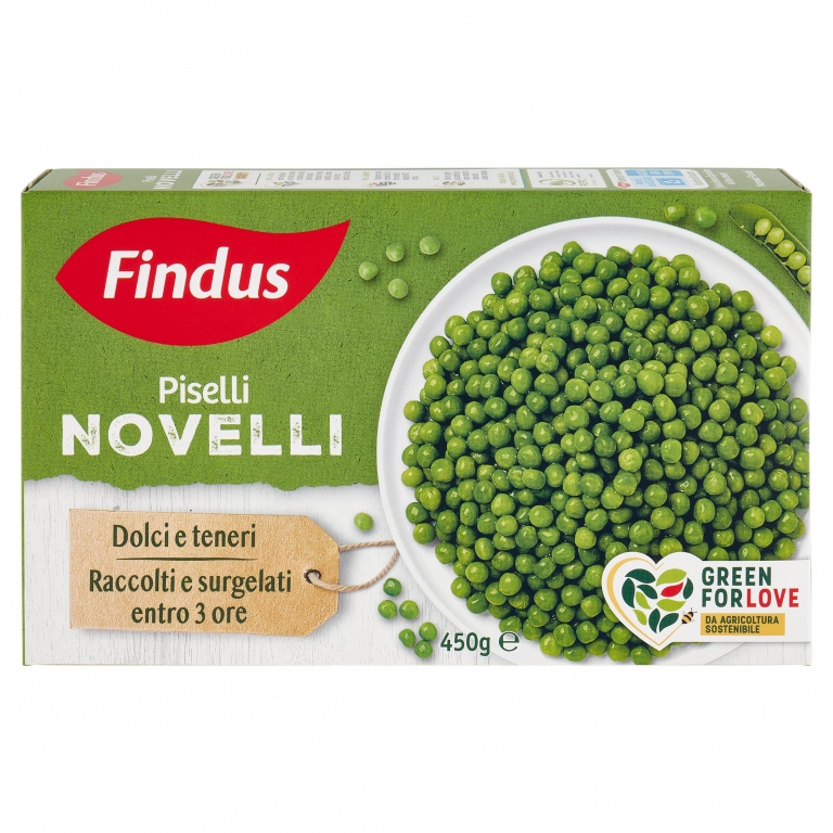 FINDUS PISELLI NOVELLI 450G