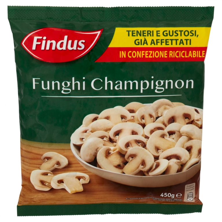 FINDUS FUNGHI CHAMPIGNON 450 G