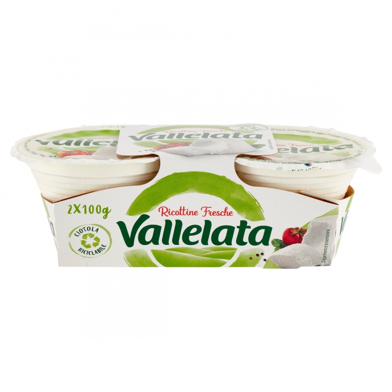 VALLELATA RICOTTINE FRESCHE NOSTRANE 2 X 100 G