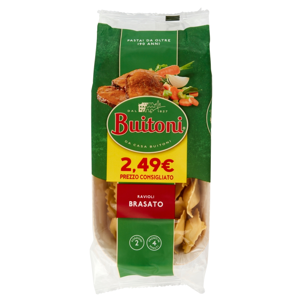 BUITONI TRADIZIONI RAVIOLI BRASATO 230 G