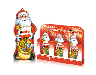 FERRERO KINDER BABBO NATALE GR55