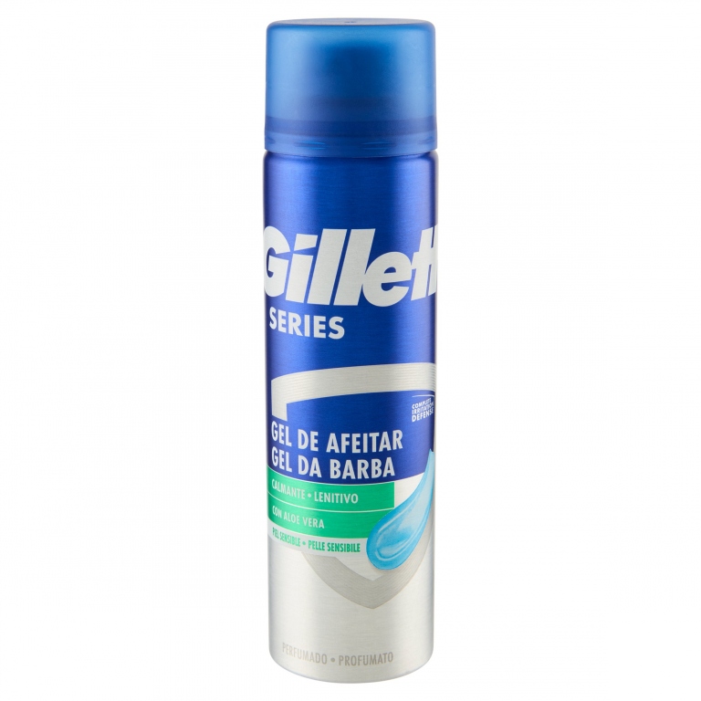 GILLETTE SERIES PELLI SENSIBILI GEL DA BARBA 200 ML
