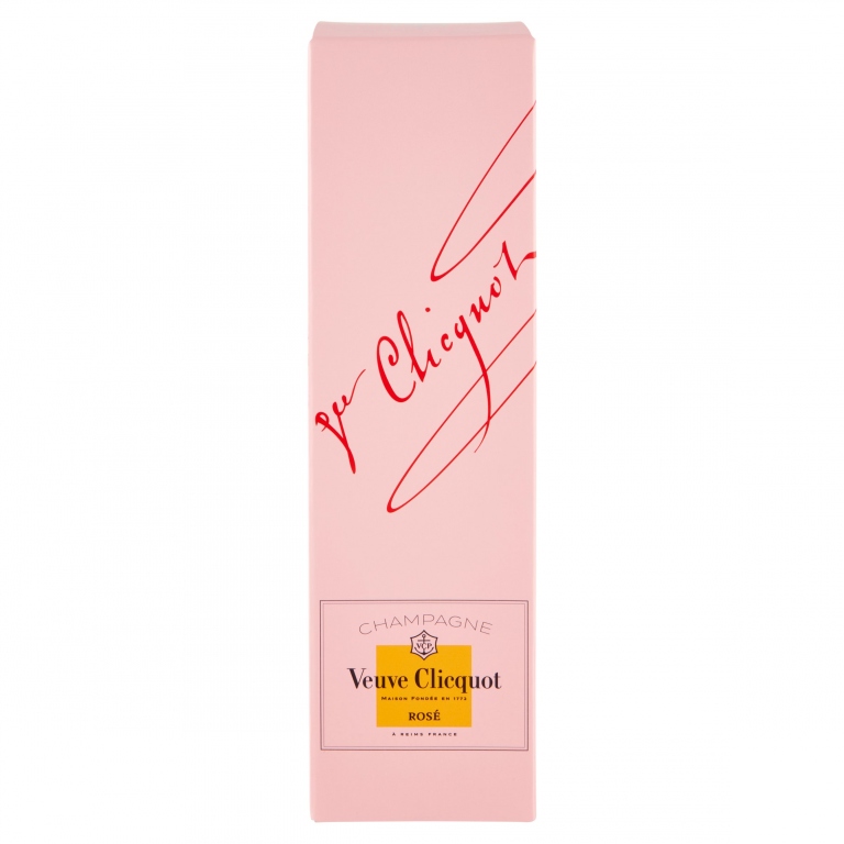 CHAMPAGNE VEUVE CLICQUOT ROSE' CL.75