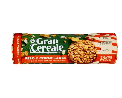 GRAN CEREALE CROCCANTE CON RISO TUBO 230G