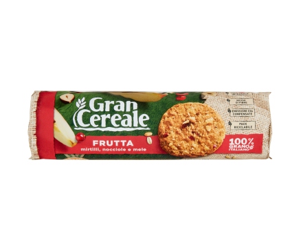 GRAN CEREALE FRUTTA CON MIRTILLI ROSSI 250G