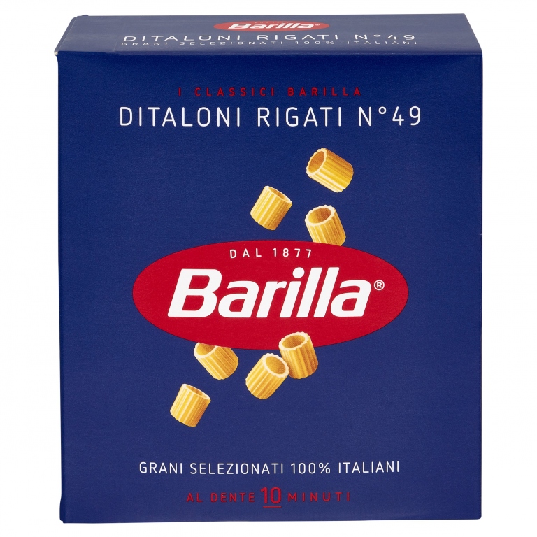BARILLA DITALONI RIGATI N.49 500G