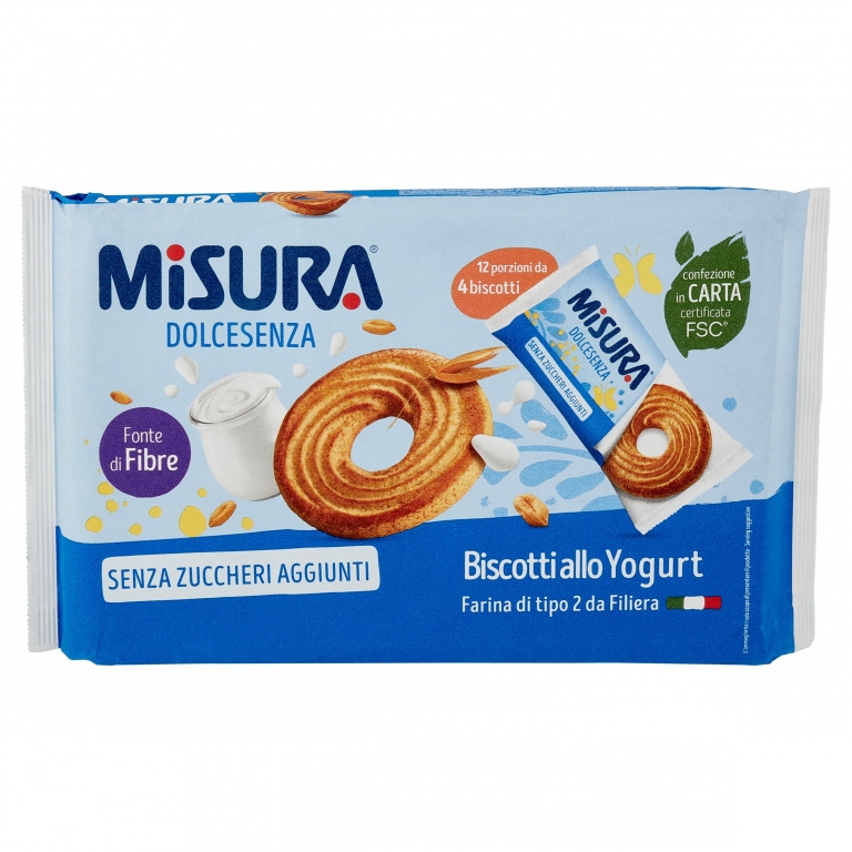 MISURA DOLCESENZA BISCOTTI ALLO YOGURT 400 G