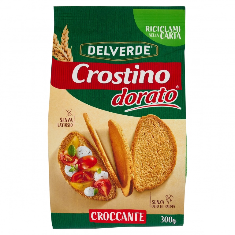 CROSTINI DELVERDE DORATI GR300                    