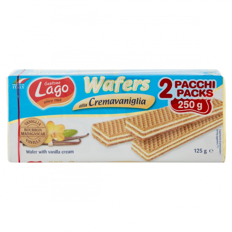 WAFER LAGO GR.125X2 VANIG.PAC/DOP.