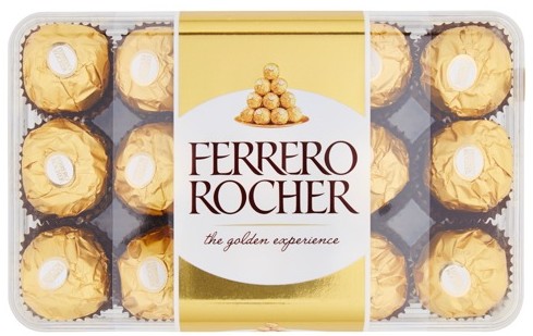 FERRERO ROCHER GOLD EDITION 30 PEZZI 375 G