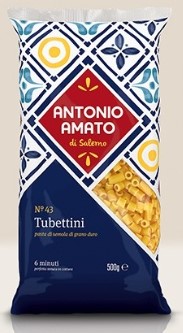 PASTA AMATO N.43 TUBETTINI GR.500