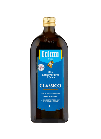 DE CECCO CLASSICO OLIO EXTRA VERGINE DI OLIVA 1 L