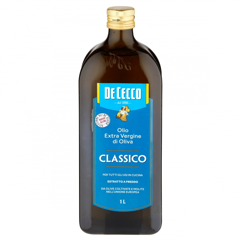 DE CECCO CLASSICO OLIO EXTRA VERGINE DI OLIVA 1 L