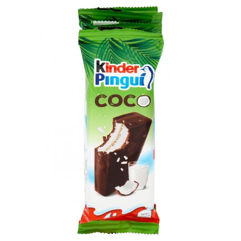 FERRERO KINDER PINGUI COCCO T4X9