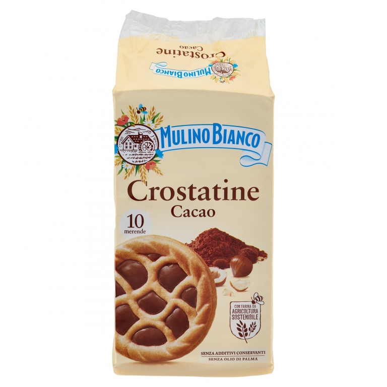 MULINO BIANCO CROSTATINE CACAO 400 G