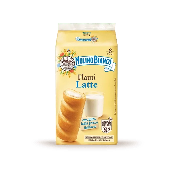 MULINO BIANCO FLAUTI LATTE 280 G
