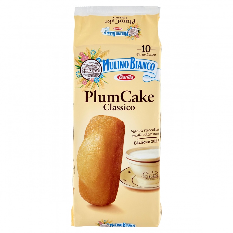 MULINO BIANCO PLUMCAKE CLASSICO 10 PEZZI 330G