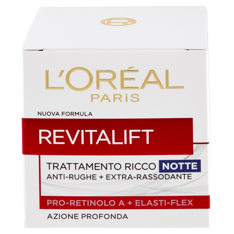 L'OREAL PARIS REVITALIFT TRATTAMENTO RICCO NOTTE ANTI-RUGHE + EXTRA-RASSODANTE 50 ML