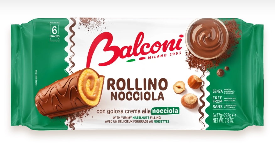 BALCONI ROLLINO NOCCIOLA 6 X 37 G