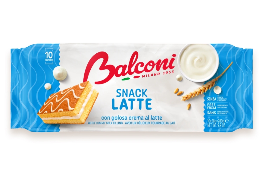 BALCONI SNACK AL LATTE 10 X 28 G