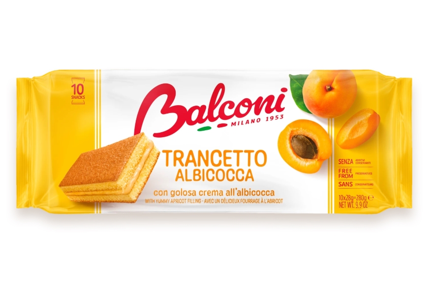 BALCONI TRANCETTO ALBICOCCA 10 X 28 G
