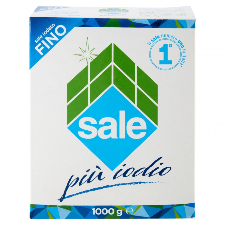 SALE DI SICILIA PIU IODIO FINO 1000 G