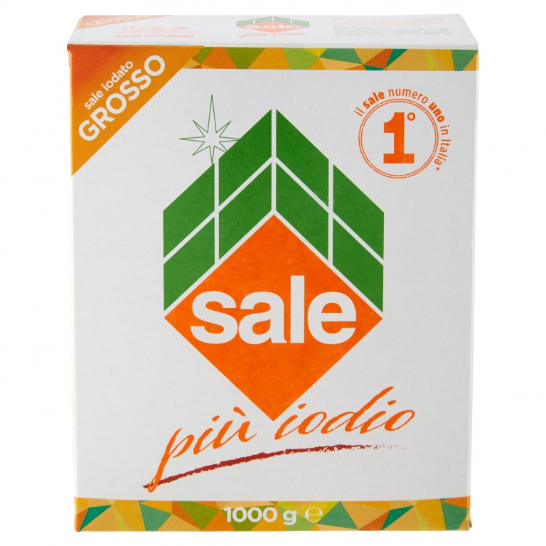 SALE DI SICILIA PIU IODIO GROSSO 1000 G
