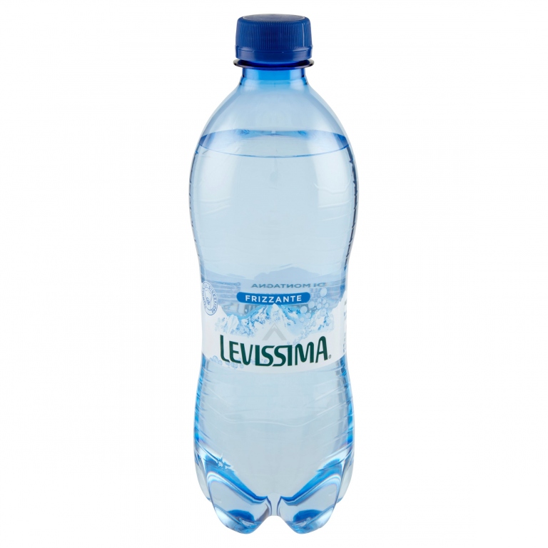 LEVISSIMA, ACQUA MINERALE NATURALE OLIGOMINERALE FRIZZANTE, 50 CL X 6