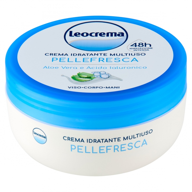 LEOCREMA MULTIUSO IDRATANTE PELLEFRESCA VISO - CORPO - MANI PELLE NORMALE O SECCA 150 ML