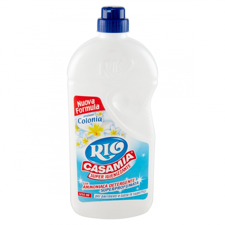 RIO CASAMIA IGIENIZZANTE CON AMMONIACA DETERGENTE PROFUMO COLONIA 1250 ML