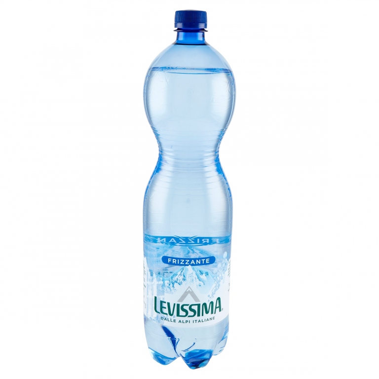 LEVISSIMA, ACQUA MINERALE NATURALE OLIGOMINERALE FRIZZANTE, 1,5L X 6